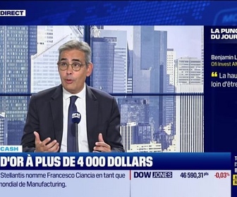 Replay BFM Bourse - La bourse cash : La hausse de l'or est loin d'être finie - 08/10