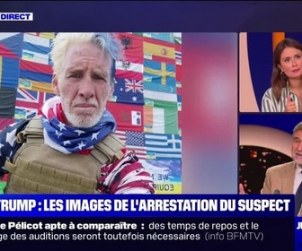 Replay Julie jusqu'à minuit - Tirs près de Donald Trump : les images de l'arrestation du suspect - 16/09