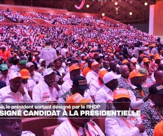 Replay Journal de l'Afrique - Côte d'Ivoire : Alassane Ouattara désigné candidat à la présidentielle par le RHDP