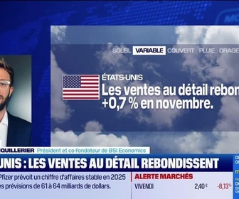 Replay BFM Bourse - L'éco du monde : Les ventes au détail US dévoilées - 17/12