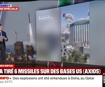 Replay Tout le monde veut savoir - Édition spéciale : L'Iran a tiré six missiles sur des bases américaines - 23/06