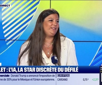 Replay Good Morning Business - Culture IA : L'IA, la star discrète du défilé, par Léa Benaim - 14/07