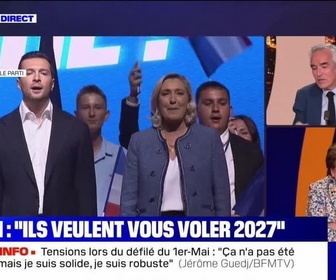 Replay Perrine jusqu'à minuit - Le Pen : Ils veulent vous voler 2027 - 01/05