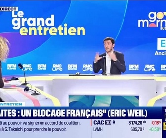 Replay Good Morning Business - DIRECT VIDÉO - Eric Weil, ancien conseiller ministériel est notre invité