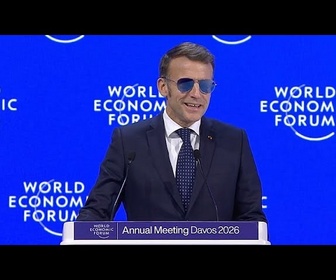 Replay Nous préférons le respect à l'intimidation : à Davos, Macron aborde les tensions avec Trump