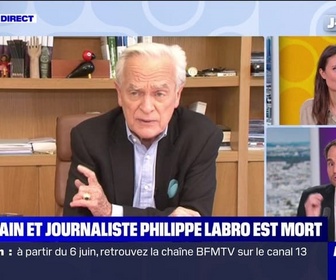 Replay Parlons info ! - L'écrivain et journaliste Philippe Labro est mort - 04/06