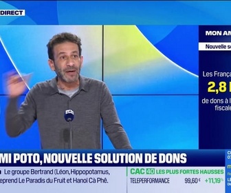 Replay Good Morning Business - Le Pitch : Mon Ami Poto, nouvelle solution de dons - 17/10