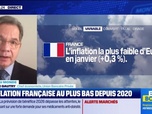 Replay BFM Bourse - L'éco du monde : L'inflation française 4 fois inférieure à la moyenne européenne - 04/02