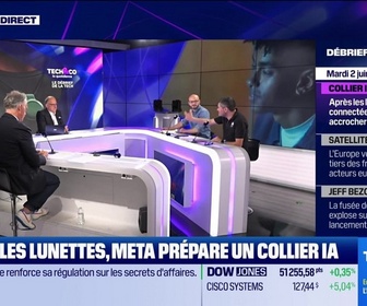 Replay Tech & Co, la quotidienne - Après les lunettes, Meta prépare un collier IA - 02/06