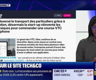 Replay Tech & Co, la quotidienne - À lire sur le site Tech&Co : Uber réinvente les bornes physiques pour commander une course VTC sans smartphone, par Kesso Diallo - 10/12