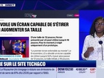 Replay Tech & Co, la quotidienne - À lire sur le site Tech&Co : LG dévoile un écran capable de s'étirer pour augmenter sa taille, par Kesso Diallo - 12/11