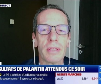 Replay BFM Bourse - USA Today : IA, Palantir publie aujourd'hui ses résultats par John Plassard - 03/02