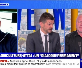 Replay Le Live Week-end - Agriculteurs/Attal : un dialogue permanent - 27/04