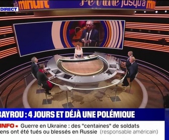 Replay Perrine jusqu'à minuit - Bayrou : quatre jours et déjà une polémique - 17/12