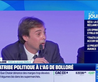 Replay Good Morning Business - Une diatribe politique à l'AG de Bolloré