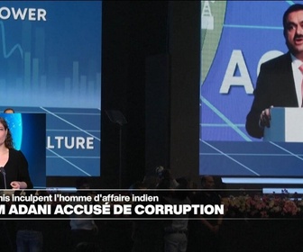 Replay Info éco - Gautam Adani, inculpé par les Etats-Unis pour corruption