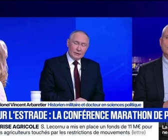 Replay BFM Grand Soir - 4h30 de conférence, 500 journalistes... le show Poutine - 19/12