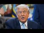 Replay Donald Trump signe une loi pour rendre public le dossier de Jeffrey Epstein