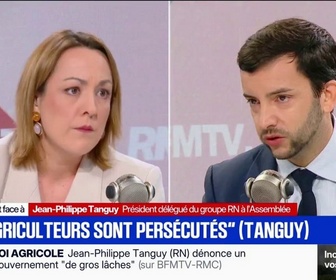 Replay Face à Face - Plafonnement des prix des carburants: Le rôle du gouvernement n'est pas de supplier Total, assure Jean-Philippe Tanguy, député RN