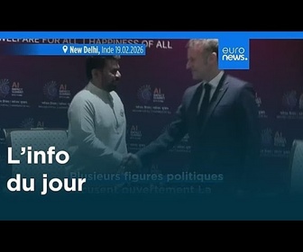 Replay L'info du jour | 20 février 2026 - Mi-journée