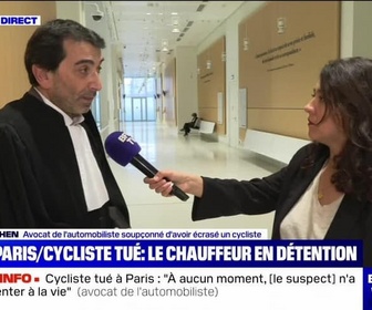 Replay BFM Story Week-end - Story 2 : Cycliste tué à Paris, le chauffeur en détention - 18/10