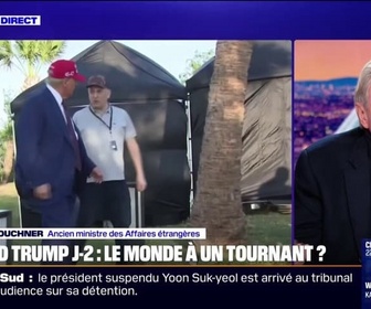 Replay 20H BFM - Investiture de Donald Trump: Il y a un retour de la brutalité qui ne me fait pas plaisir, estime Bernard Kouchner