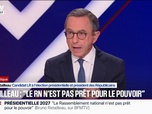 Replay BFM Politique - Jordan Bardella aux côtés de Nigel Farage: S'afficher avec quelqu'un qui ne veut plus d'Europe, c'est un message, estime Bruno Retailleau, candidat LR à l'élection présidentielle