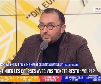 Replay Les Grandes Gueules - Vous pourrez continuer à faire vos courses avec vos tickets resto ! Youpi ?