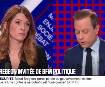 Replay BFM Politique - Taxe sur la malbouffe voulue par les écologistes: C'est bête et méchant, affirme Maud Bergeon (porte-parole du gouvernement)