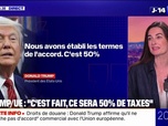 Replay 20H BFM - Droits de douane pour l'Europe: Il faut s'inspirer des Britanniques pour négocier avec les États-Unis, explique Agnès Verdier-Molinié (iFRAP)