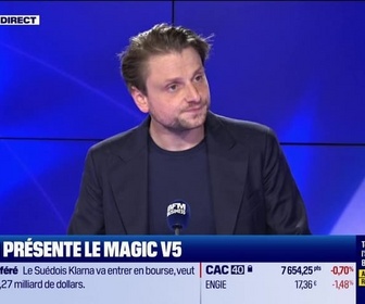 Replay Tech & Co, la quotidienne - Pierre-Alain Houard (HONOR France) : Honor présente le Magic V5, un smartphone pliable ultra fin - 02/09