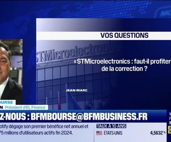 Replay BFM Bourse - Culture Bourse : ST Micro, faut-il profiter de la correction ?, par Antoine Larigaudrie - 04/02