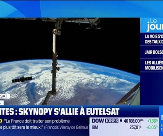 Replay Good Morning Business - Skynopy s'allie à Eutelsat pour transmettre les données des satellites plus rapidement