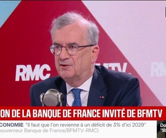 Replay Face à Face - Plus les choses se prolongent, plus on se rapproche d'un choc pétrolier, analyse le gouverneur de la Banque de France, François Villeroy de Galhau