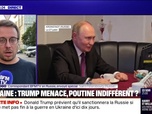 Replay 20H BFM - Guerre en Ukraine: quelle sera l'atittude de Vladimir Poutine face aux menaces de Donald Trump?