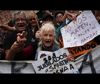 Replay Les syndicats argentins se rassemblent à Buenos Aires avant une grève nationale