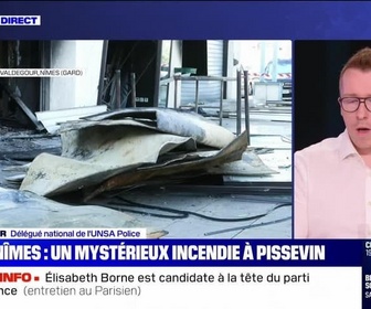 Replay Marschall Truchot Story - Story 7 : Incendie près du nouveau commissariat dans le quartier de Pissevin à Nîmes - 21/08