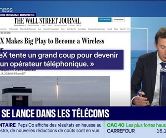 Replay Good Morning Business - SpaceX à la conquête des télécoms