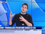 Replay Good Morning Business - Le Pitch : Écrivor, travailler l'écriture grâce à l'IA - 30/01