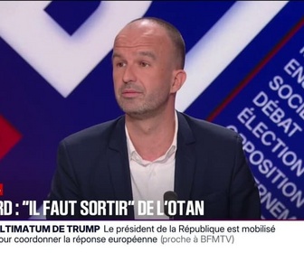 Replay BFM Politique - Donald Trump: pour Manuel Bompard (LFI), la Chine a été capable de résister au président américain contrairement à l'Union européenne