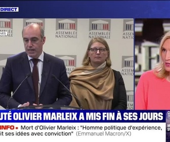 Replay BFM Story - Story 9 : Mort d'Olivier Marleix, l'hommage à l'Assemblée - 07/07