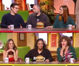 Replay Burger Quiz avec Alison Wheeler, Alice Belaïdi, Haroun et Anne Depétrini