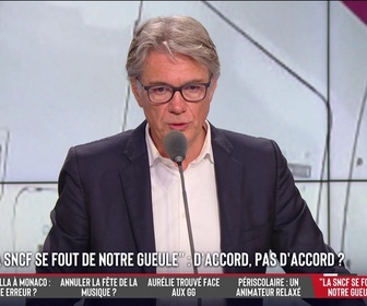 Replay Les Grandes Gueules - Retards, saleté, prix : la SNCF se fout de notre gueule ! D'accord ou pas avec Sam Zirah ?