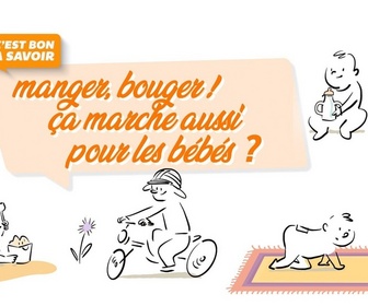 Replay C'est bon à savoir - Manger, bouger ! ça marche aussi pour les bébés ?