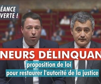 Replay La séance est ouverte ! - Mineurs délinquants : proposition de loi pour restaurer l'autorité de la justice - 13/02/2025