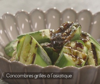 Replay Petits Plats en équilibre - Concombre sauté à l'asiatique