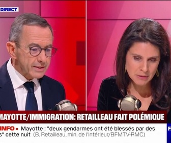 Replay Face à Face - Bruno Retailleau affirme que ce sont les Mahorais qui demandent la fin du droit du sol