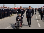 Replay Emmanuel Macron a rendu hommage aux 177 Français qui ont participé au Débarquement
