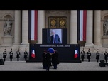 Replay Hommage national et obsèques publiques de Lionel Jospin à Paris