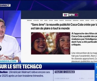 Replay Tech & Co, la quotidienne - À lire sur le site Tech&Co : Sans âme, la nouvelle publicité Coca-Cola créée par IA est loin de plaire à tout le monde, par Sylvain Trinel - 19/11